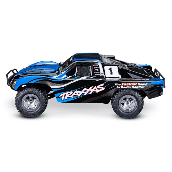 Traxxas Slash 2.4GHz blauw zonder accu en lader 2023