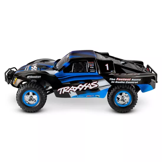 Traxxas Slash XL5 inc LED verlichting, batterij en 12v lader (Blauw)