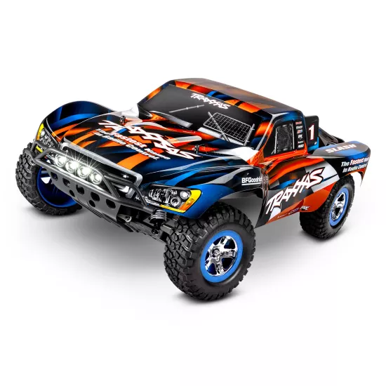 Traxxas Slash XL5 inc LED verlichting, batterij en 12v lader (Oranje)