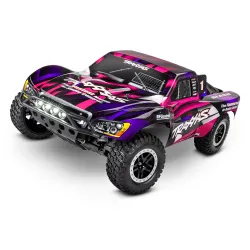 Traxxas Slash XL5 inc LED verlichting, batterij en 12v lader (Roze)