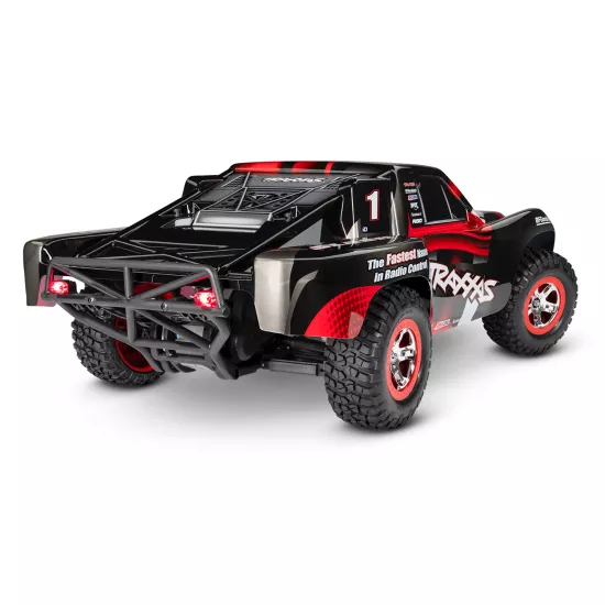 Traxxas Slash XL5 inc LED verlichting, batterij en 12v lader (Rood)
