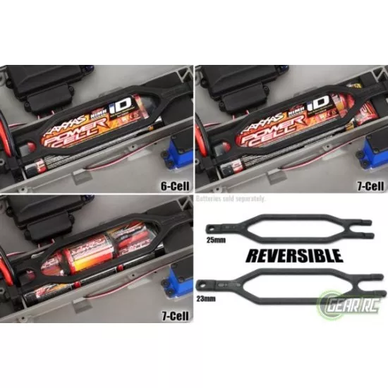 Traxxas Slash VXL Brushless TSM zonder accu en lader blauw