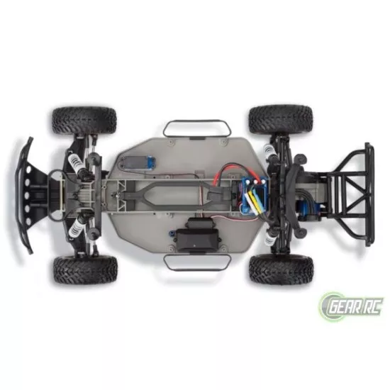 Traxxas Slash VXL Brushless TSM zonder accu en lader blauw