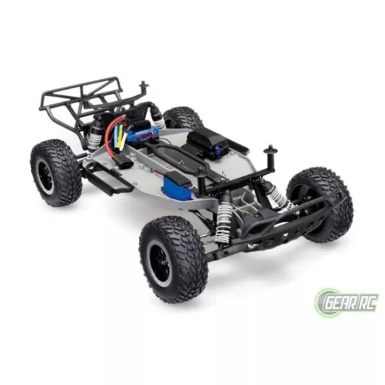 Traxxas Slash VXL Brushless TSM zonder accu en lader blauw