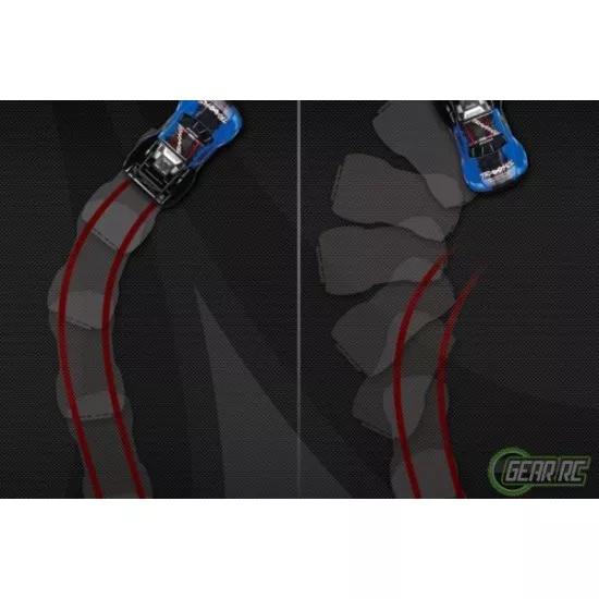 Traxxas Slash VXL Brushless TSM zonder accu en lader blauw