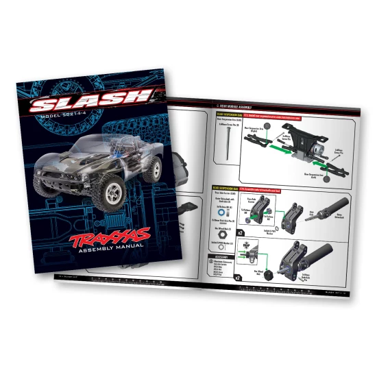 Traxxas Slash 2WD Unassembled Kit with TQ 2.4GHz and XL5 Clipless