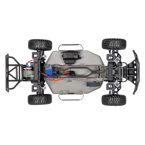 Traxxas Slash 2WD Unassembled Kit with TQ 2.4GHz and XL5 Clipless