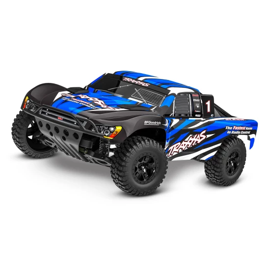 Traxxas Slash: 1/10-Scale 2WD brushed HD w/USB-C - Blue X