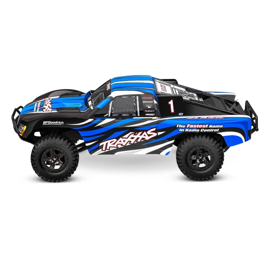 Traxxas Slash: 1/10-Scale 2WD brushed HD w/USB-C - Blue X