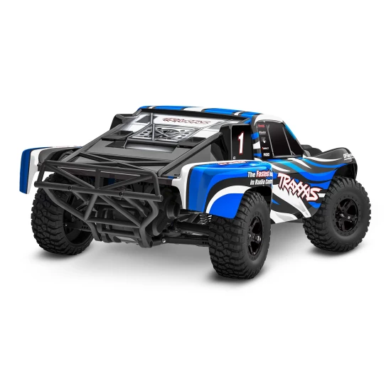 Traxxas Slash: 1/10-Scale 2WD brushed HD w/USB-C - Blue X