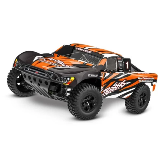 Traxxas Slash: 1/10-Scale 2WD brushed HD w/USB-C - Orange X