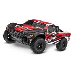 Traxxas Slash: 1/10-Scale 2WD brushed HD w/USB-C - Red X