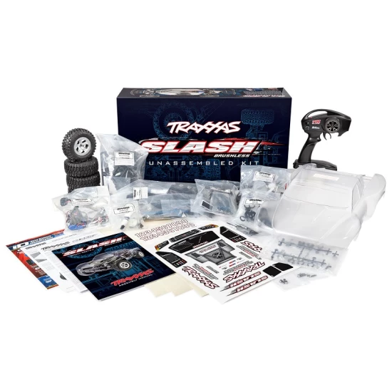 Traxxas slash 2wd BL-2S HD bouwdoos