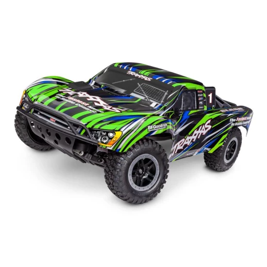 Traxxas Slash Brushless BL-2s: 1/10 2WD HD - Green