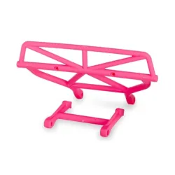 Bumper, rear/ bumper mount, rear (PINK), TRX5836P