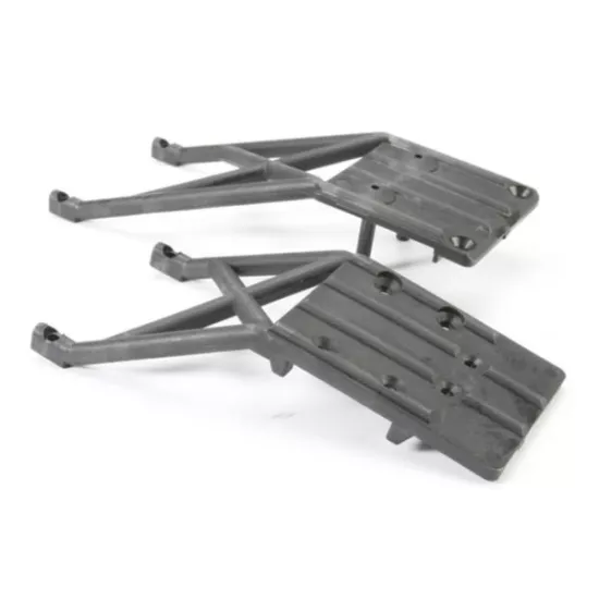 Skidplates, front & rear (black)