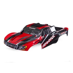 Body, Slash 4X4 (also fits Slash VXL & Slash 2WD), red (painted, decals applied)