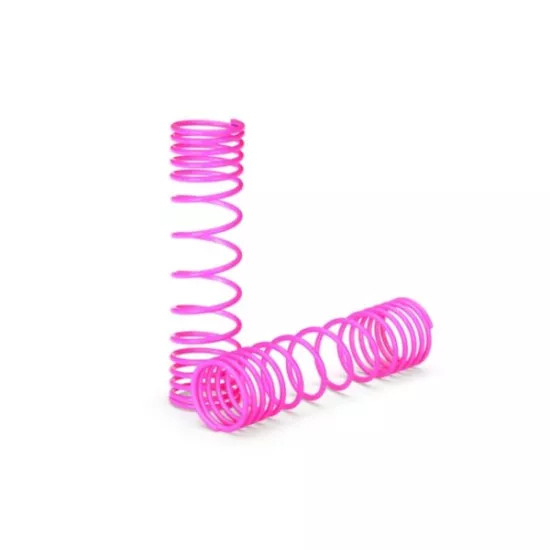 Springs, rear (PINK) (progres sive rate) (2), TRX5858P