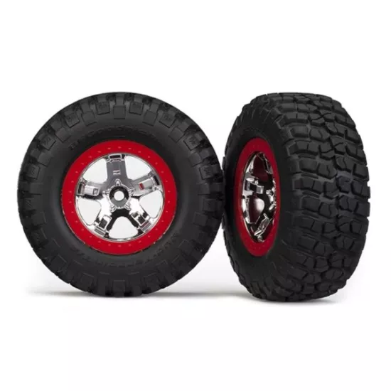 Tire & Wheel Assy, Glued (Sct, TRX5867