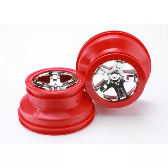 Wheels, Sct Chrome, Red Beadlo