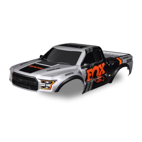 Body, 2017 Ford Raptor, Fox (heavy duty)/ decals (includes latches and latch mounts for clipless mounting)