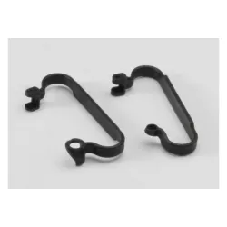Nerf bars, chassis (black), TRX5923