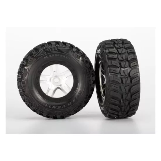 Tires & wheels, assembled, glued (S1 ultra-solft off-road ra, TRX5976R