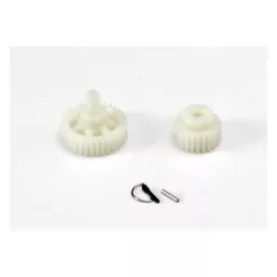 Primary gear set (23T and 33T)/ 2x11.8mm pin/ pin retainer/, TRX5996