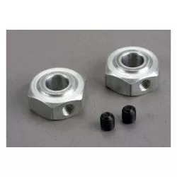Aluminum hex wheel hubs (2)/ 5x6 GS (2)
