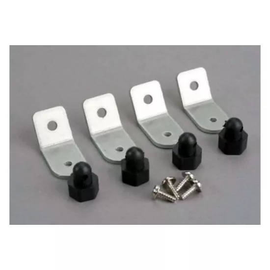 Body posts/ aluminum mounting brackets/ 3x8 ST (8)
