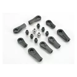 Plastic rod ends (8) (1/6 and 1/5 scale)/ hollow ball connec