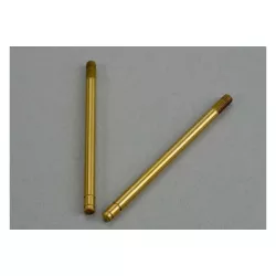 Shock shafts, hardened steel, titanium nitride coated (rear)