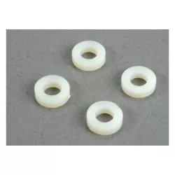 Spacers, plastic, 5x10x2 (Monster Buggy front arms), TRX6132