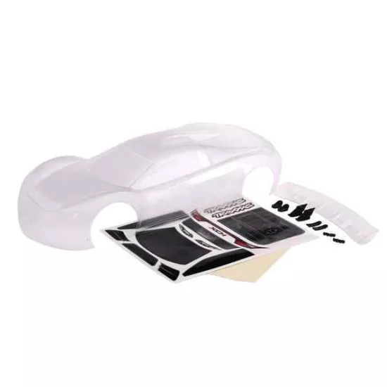 Body, XO-1 (clear, requires painting) / wing / wing uprights (2) / washers (2) / decals
