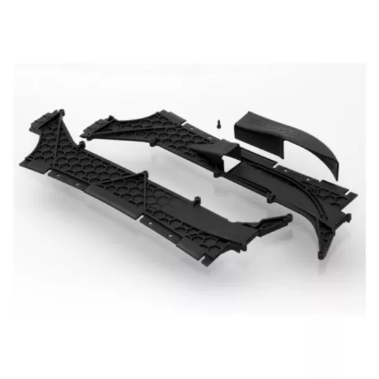 Tunnels, left & right/ vent cover/ 3x8mm CS (1), TRX6420