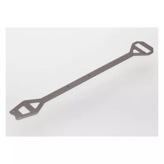 Chassis brace, 6061-T6 aluminum (dark titanium anodized), TRX6421