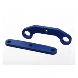 Bulkhead tie bars, front & rear, aluminum (blue-anodized), TRX6423