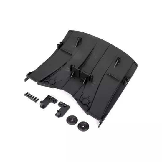 Diffuser, rear/ diffuser wing (left & right)/ washers (2)/ 3x10mm CCS (2)