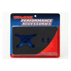 Shock tower, front, 7075-T6 aluminum (blue-anodized), TRX6440