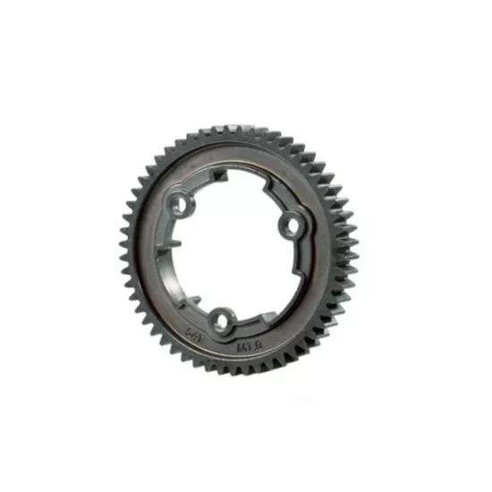 Spur gear, 54-tooth, steel (wide-face, 1.0 metric pitch)