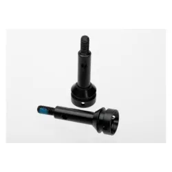 Stub axle, rear, 6mm (steel-splined constant-velocity drives, TRX6453