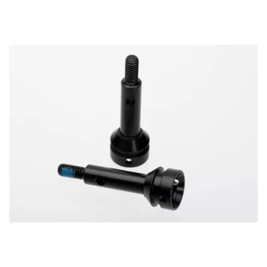 Stub axle, rear, 6mm (steel-splined constant-velocity drives, TRX6453