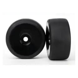 Tires & wheels, assembled, glued (black, dished wheels, slic