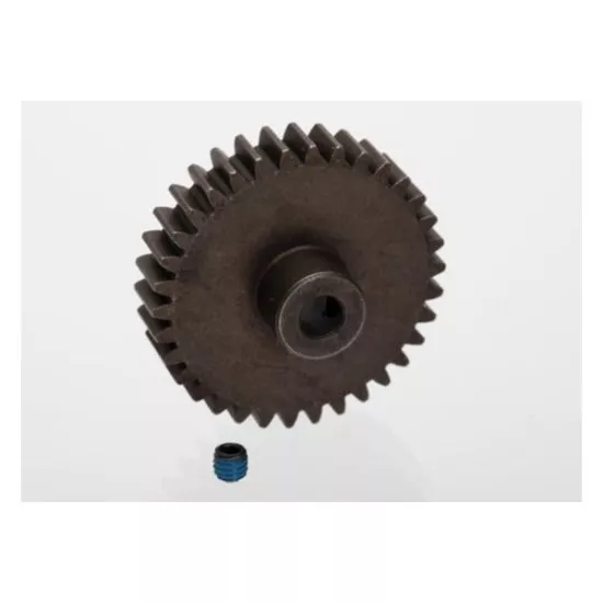 Gear, 34-T pinion (1.0 metric pitch, 20> pressure angle) (fi, TRX6493
