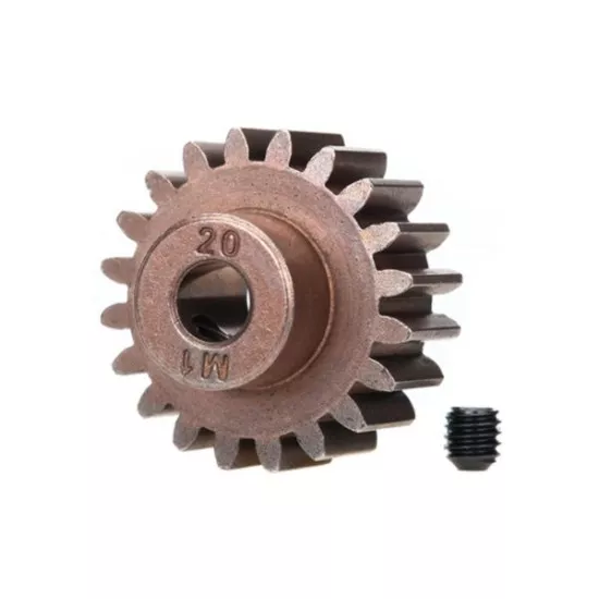 Gear, 20-T pinion (1.0 metric pitch) (fits 5mm shaft)/ set s, TRX6494X