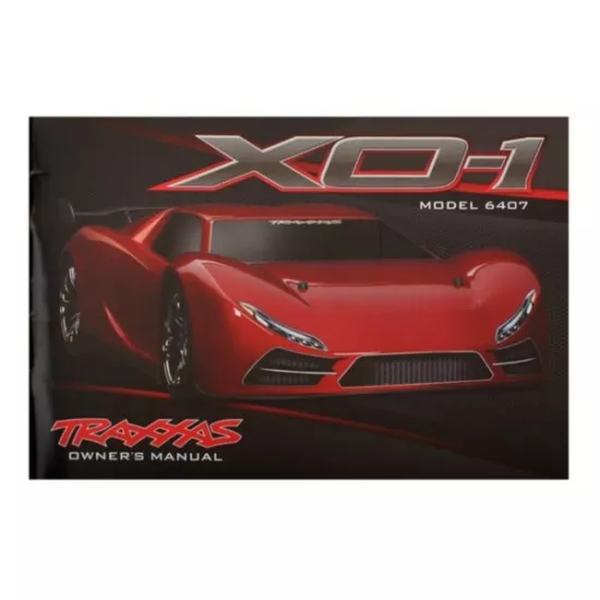 Owner's manual, XO-1, TRX6499