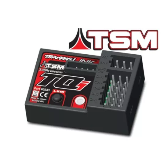 TQi 2.4 GHz High Output radio 2ch, link enabled, 5ch receive