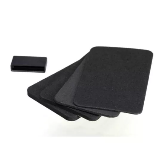 Spacers (4)/ grip pads (3)/connector dust cover (1) (for TQi