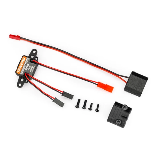Accessory power supply (regulated, 3V, 3 amp)/ power tap connector (with cable)/ 3x10 BCS (2)/ 2.6x8 BCS (2)