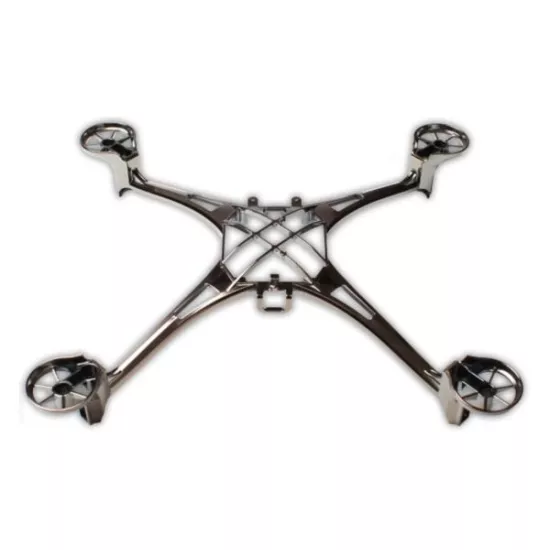 Main frame (black chrome)/ 1.6x5mm BCS (self-tapping) (4), TRX6623X